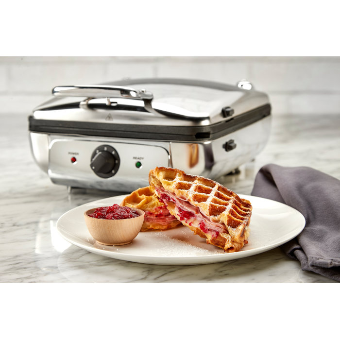 AllClad Electrics Gourmet Belgian Waffle Maker & Reviews Wayfair